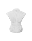 Peplum Utility Shirt