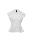Peplum Utility Shirt