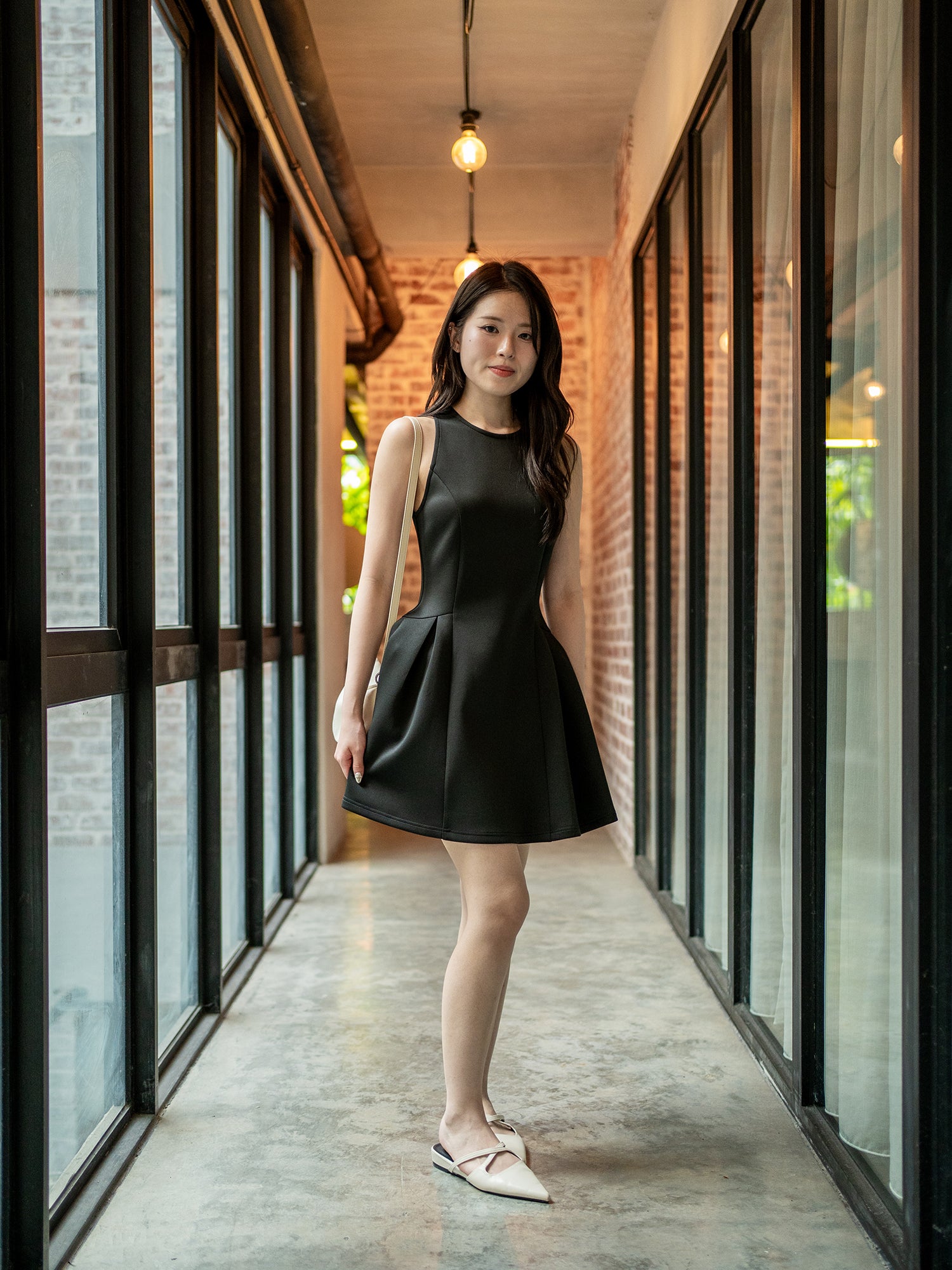Sleeveless Skater Dress