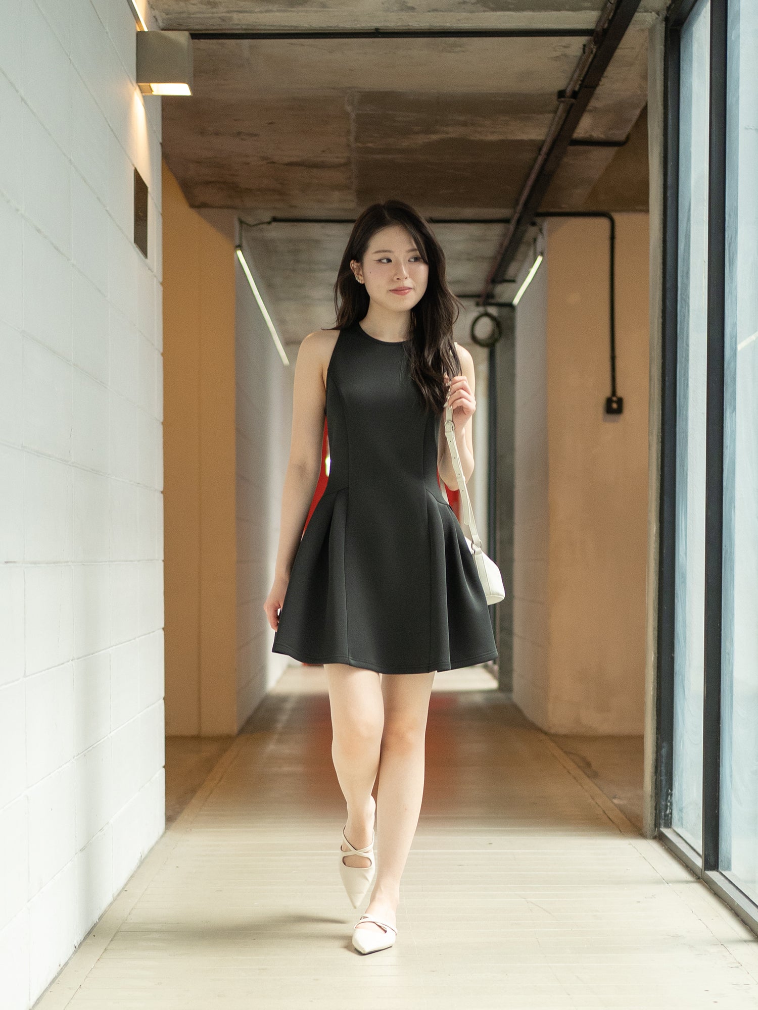 Sleeveless Skater Dress