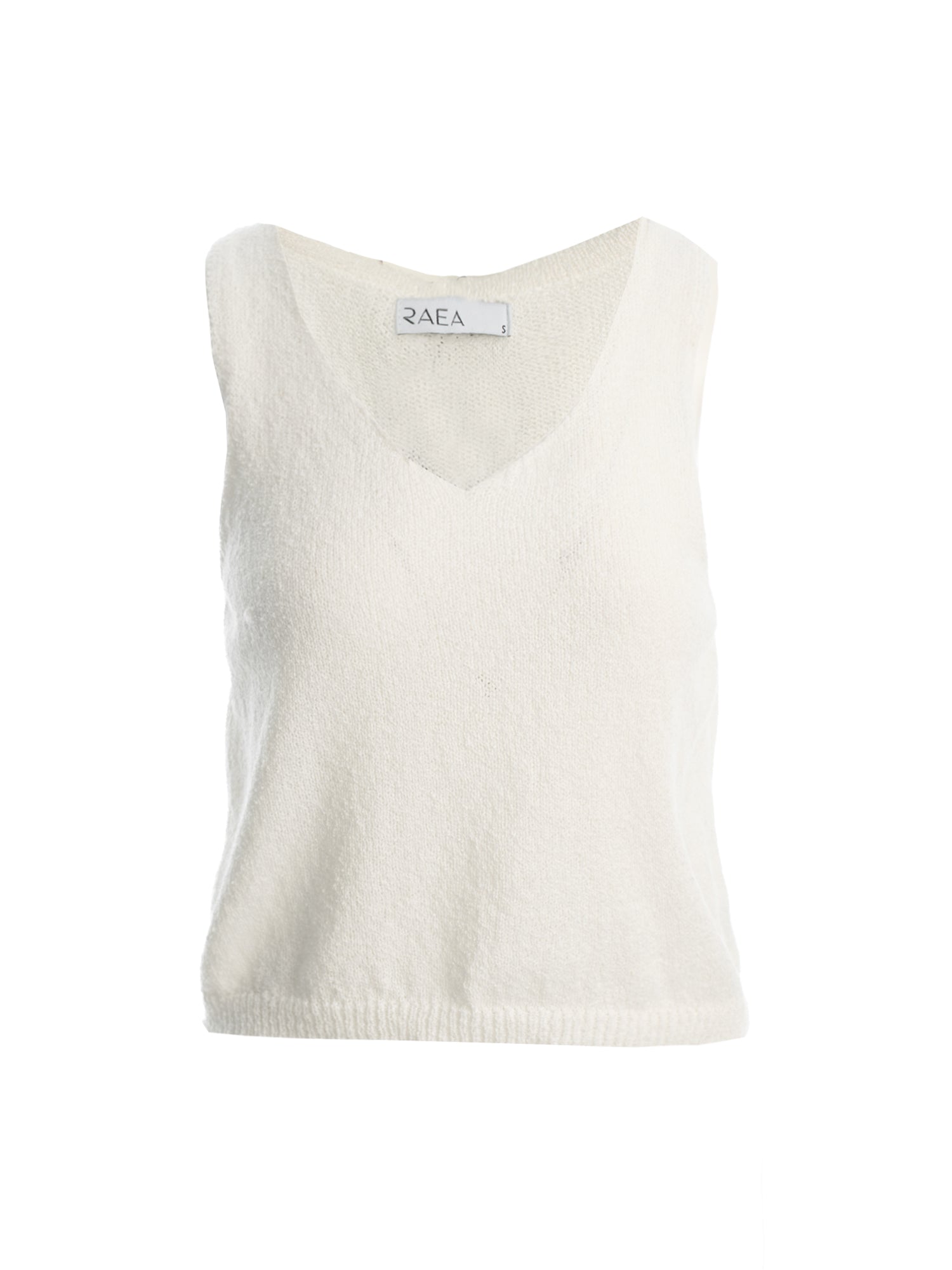 V-Neck Sleeveless Knit Top