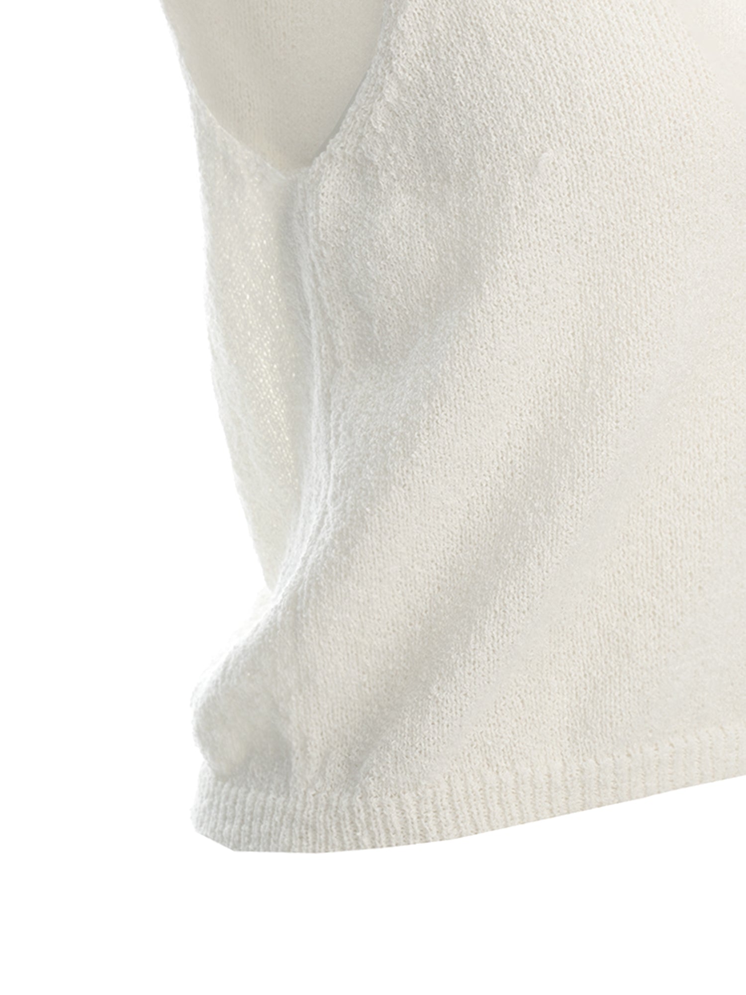 V-Neck Sleeveless Knit Top