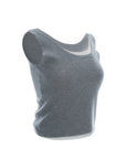 Scoop Neck Knit Tank Top