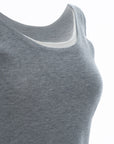 Scoop Neck Knit Tank Top