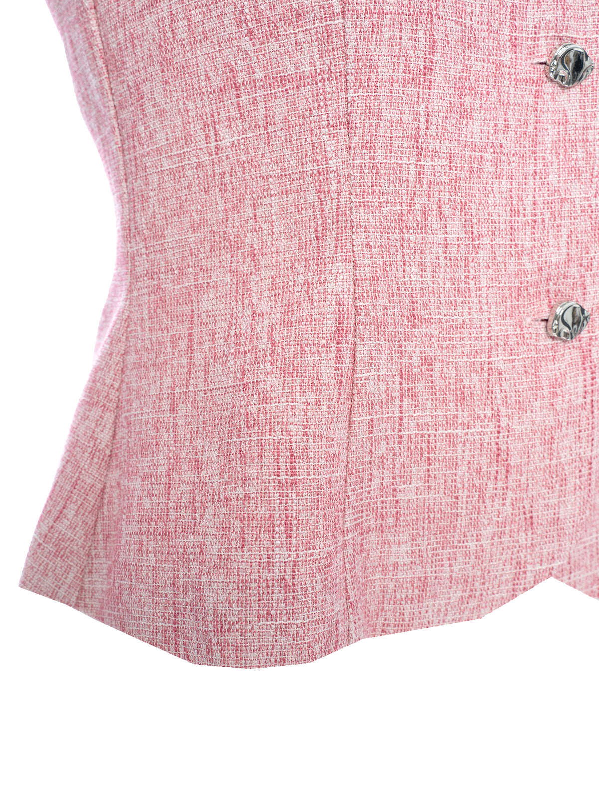 Tweed Peplum Blouse