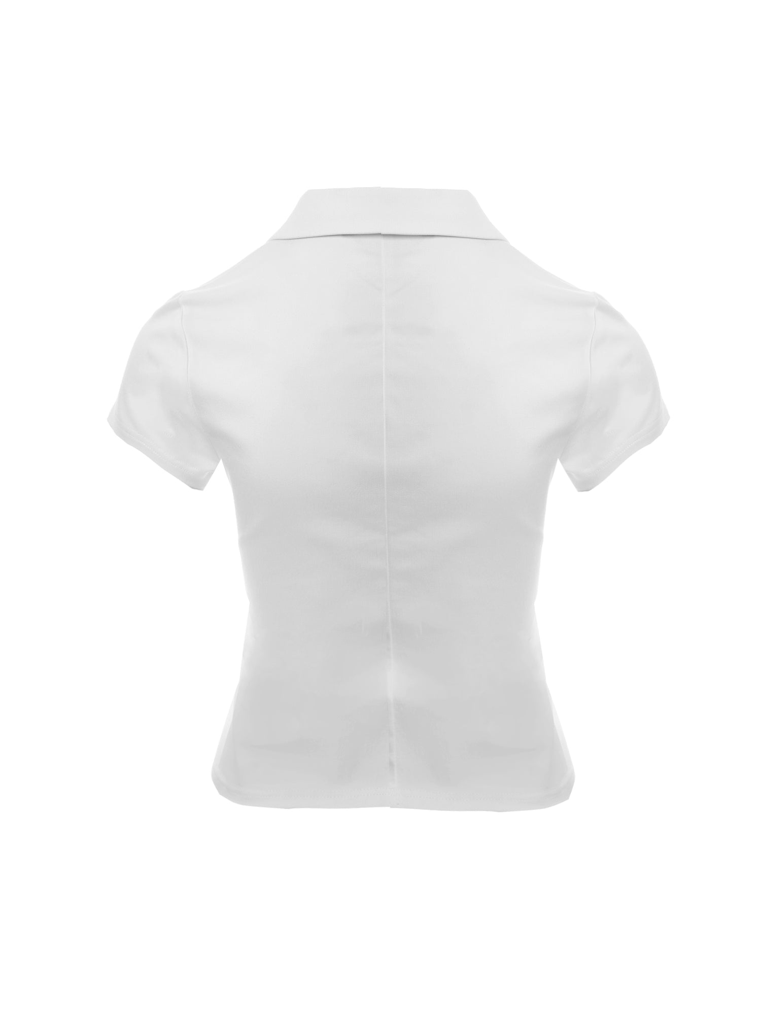 Short-Sleeve Fitted Shirt