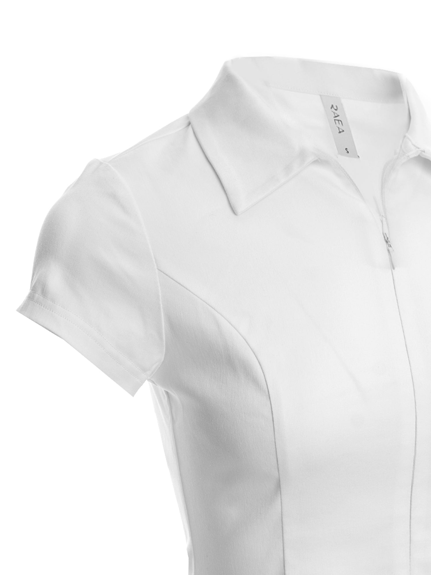 Short-Sleeve Fitted Shirt
