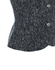 Tweed Peplum Blouse