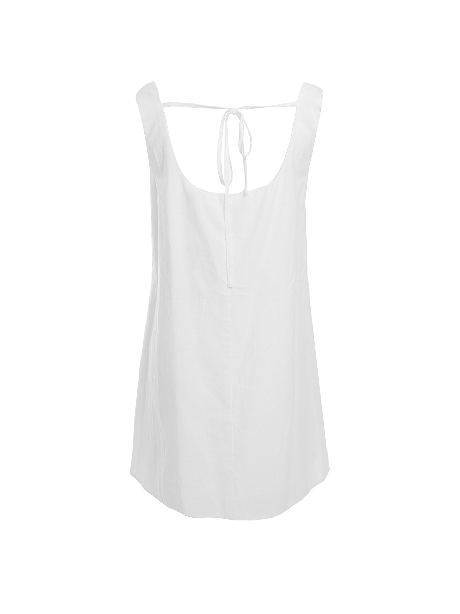 Open Back Short Dress