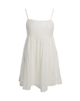 Sleeveless Textured Doll Dress