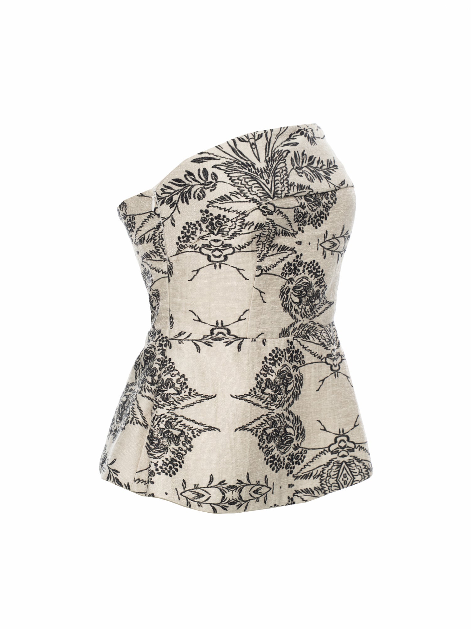 Floral Peplum Top