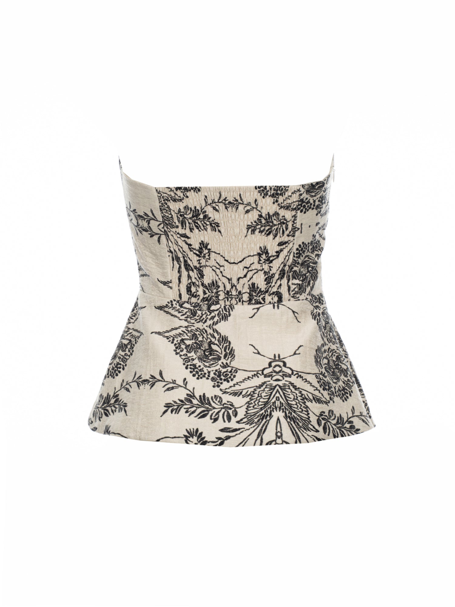 Floral Peplum Top