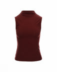 Essential High Neck Knit Top
