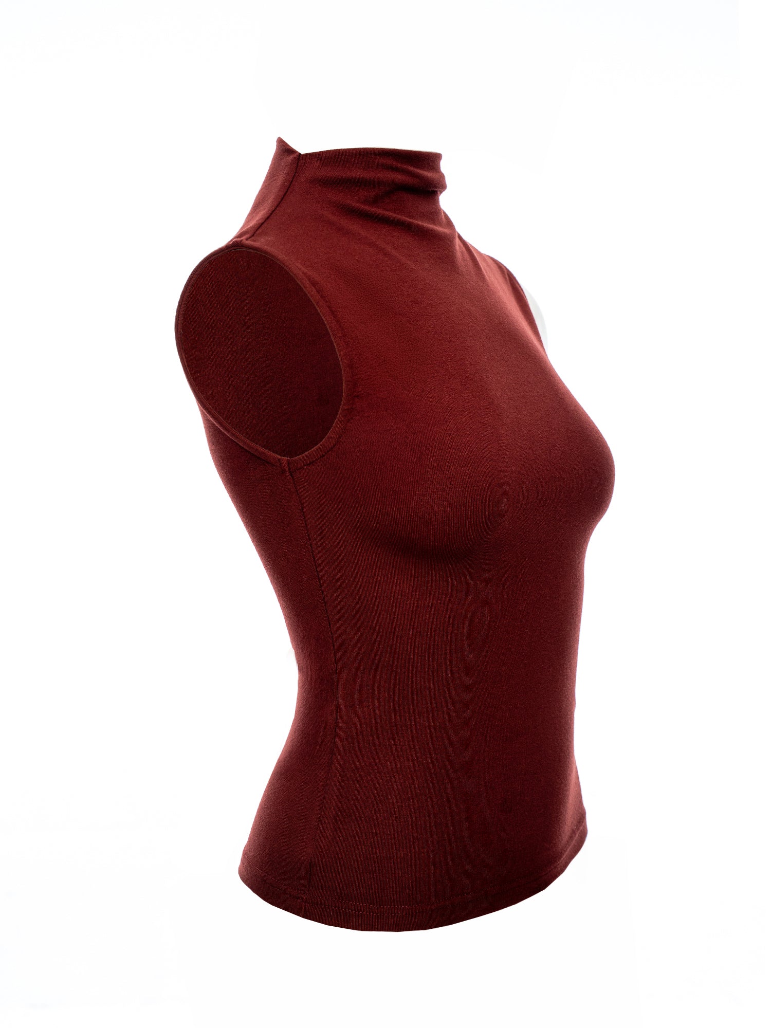 Essential High Neck Knit Top