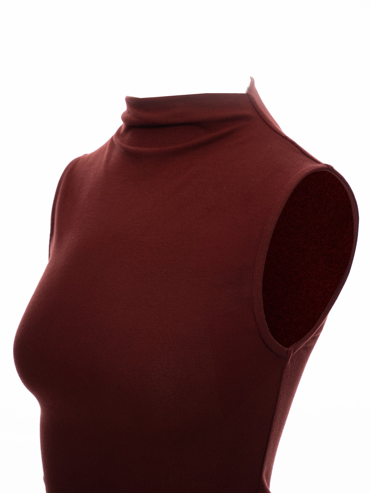 Essential High Neck Knit Top