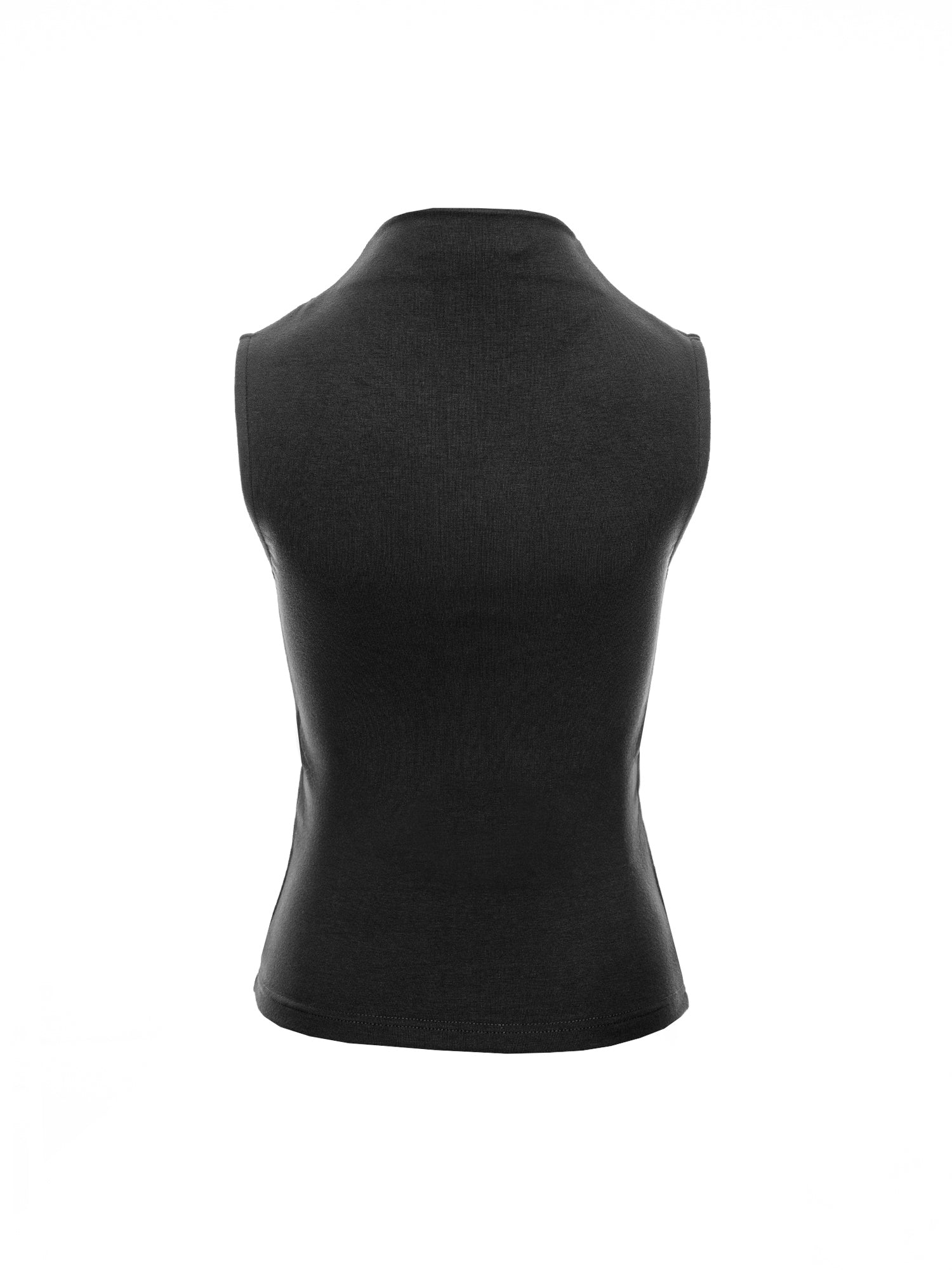 Essential High Neck Knit Top