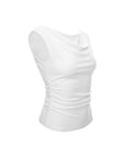 Soft Drape & Ruched Top