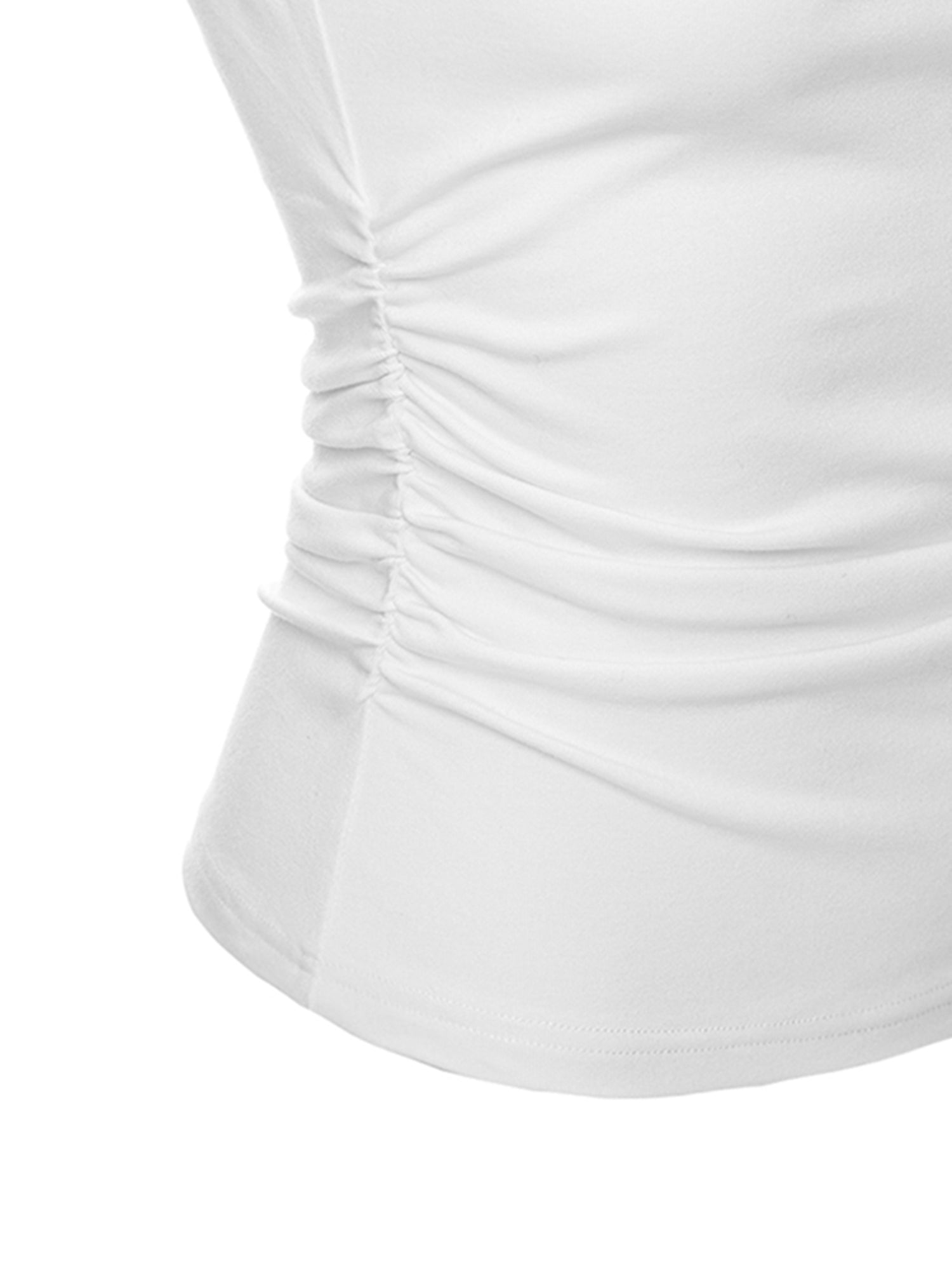 Soft Drape &amp; Ruched Top