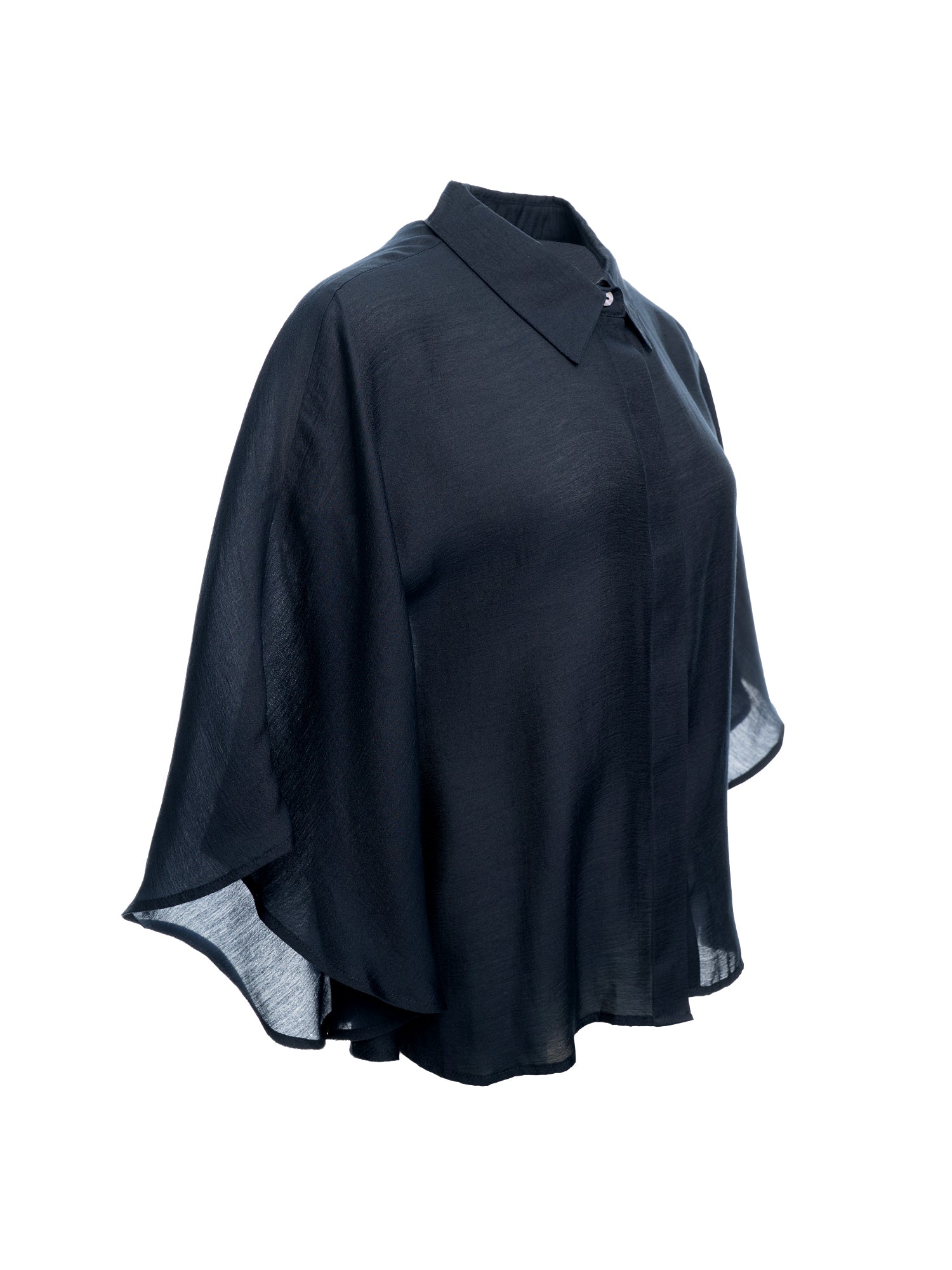Flowy Batwing Blouse