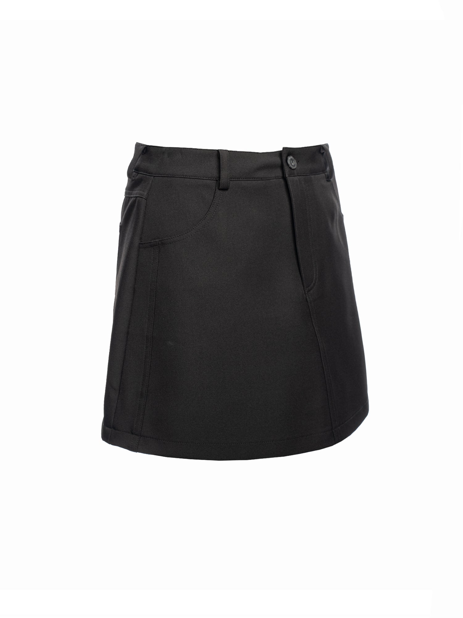 Soft A-Line Mini Skirt