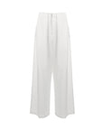 Pleated Wide-Leg Pants