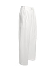 Pleated Wide-Leg Pants