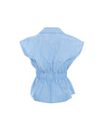 Peplum Utility Shirt
