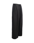 Pleated Wide-Leg Pants