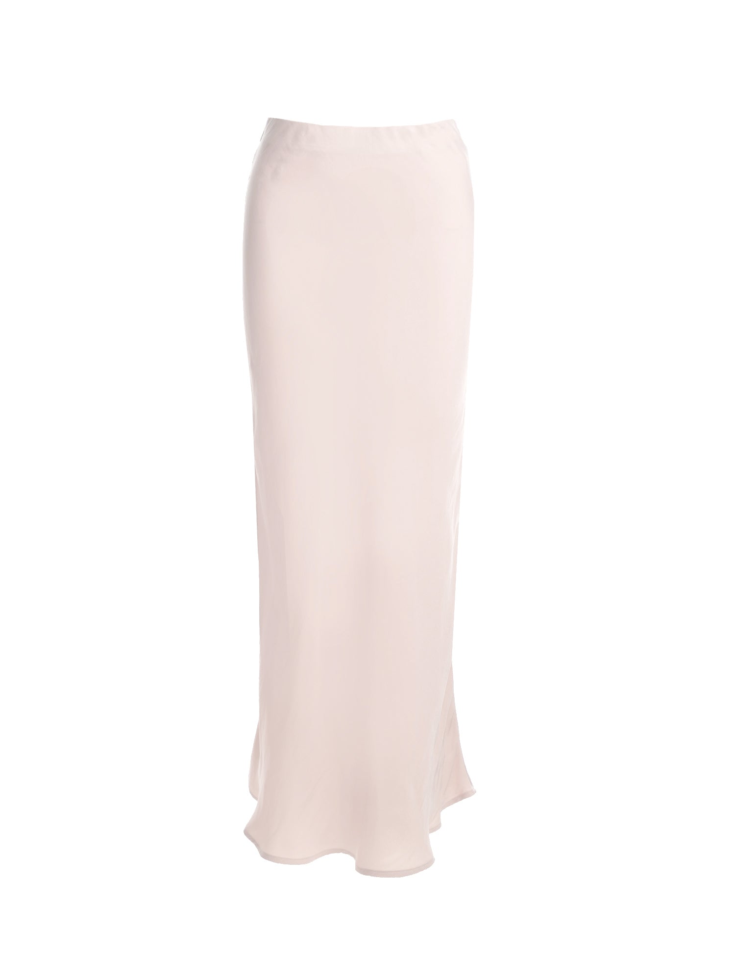 Satin Bias Midi Skirt