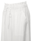 Drawstring Wide-Leg Pants