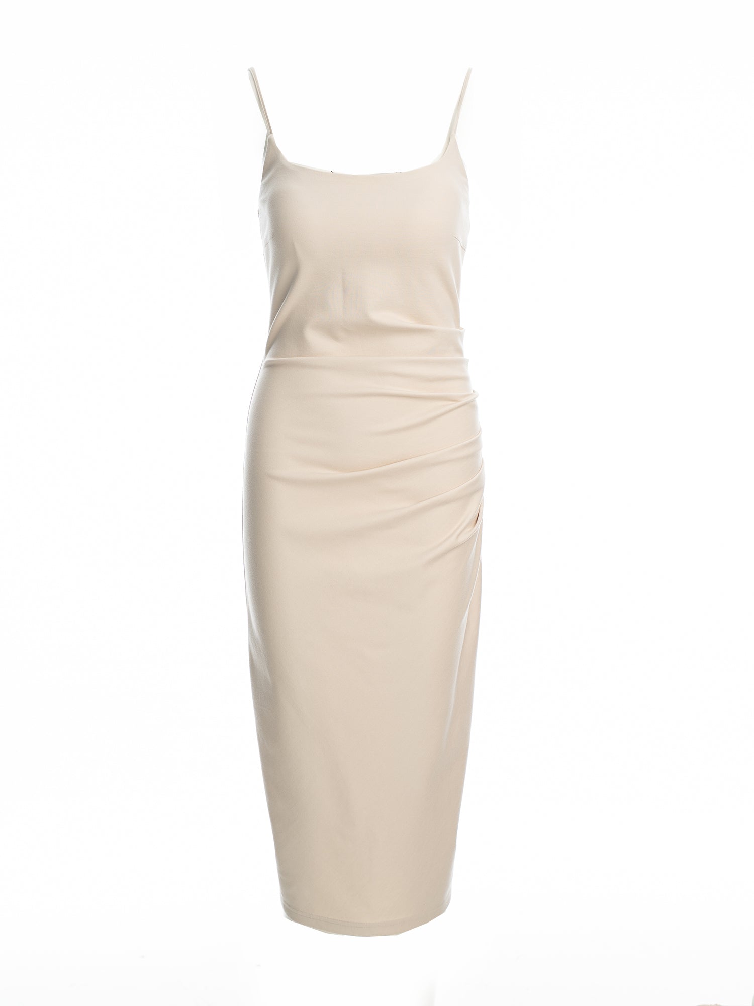 Minimal Slip Midi Dress