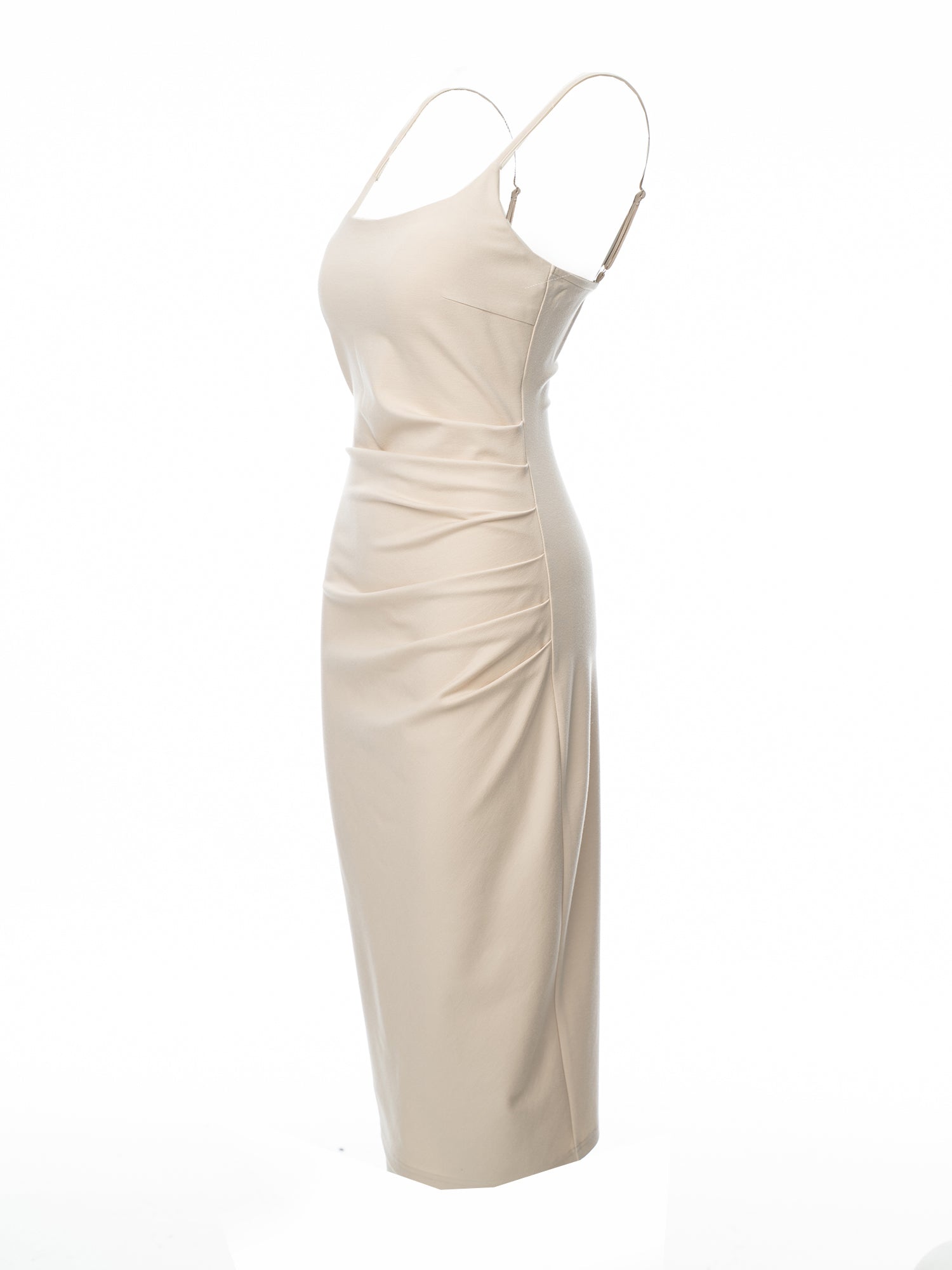 Minimal Slip Midi Dress