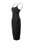 Minimal Slip Midi Dress