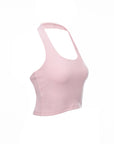 Double Layered Halter Neck Crop Top