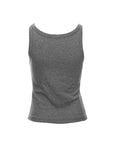 Sleeveless Fitted Tank Top