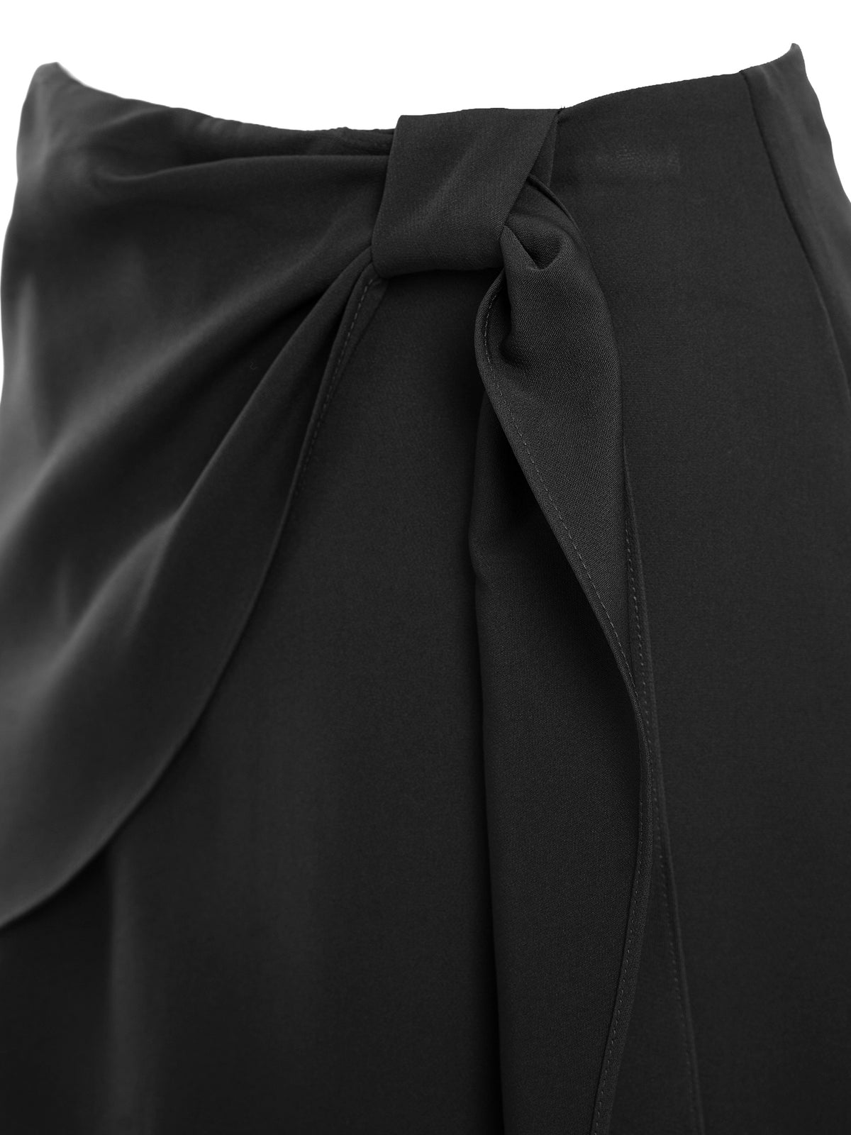 Drape Mini Wrap Skort
