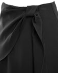Drape Mini Wrap Skort