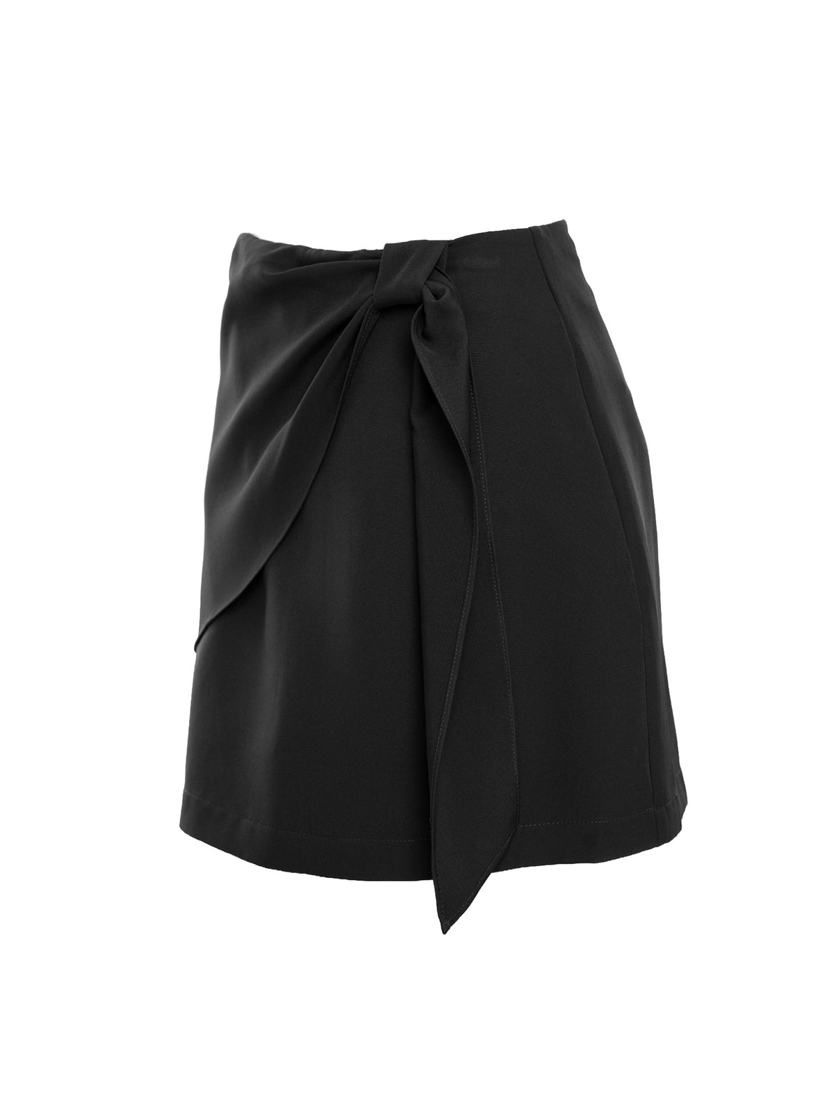 Drape Mini Wrap Skort