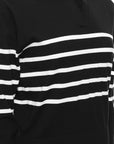 Striped Knit Sweater