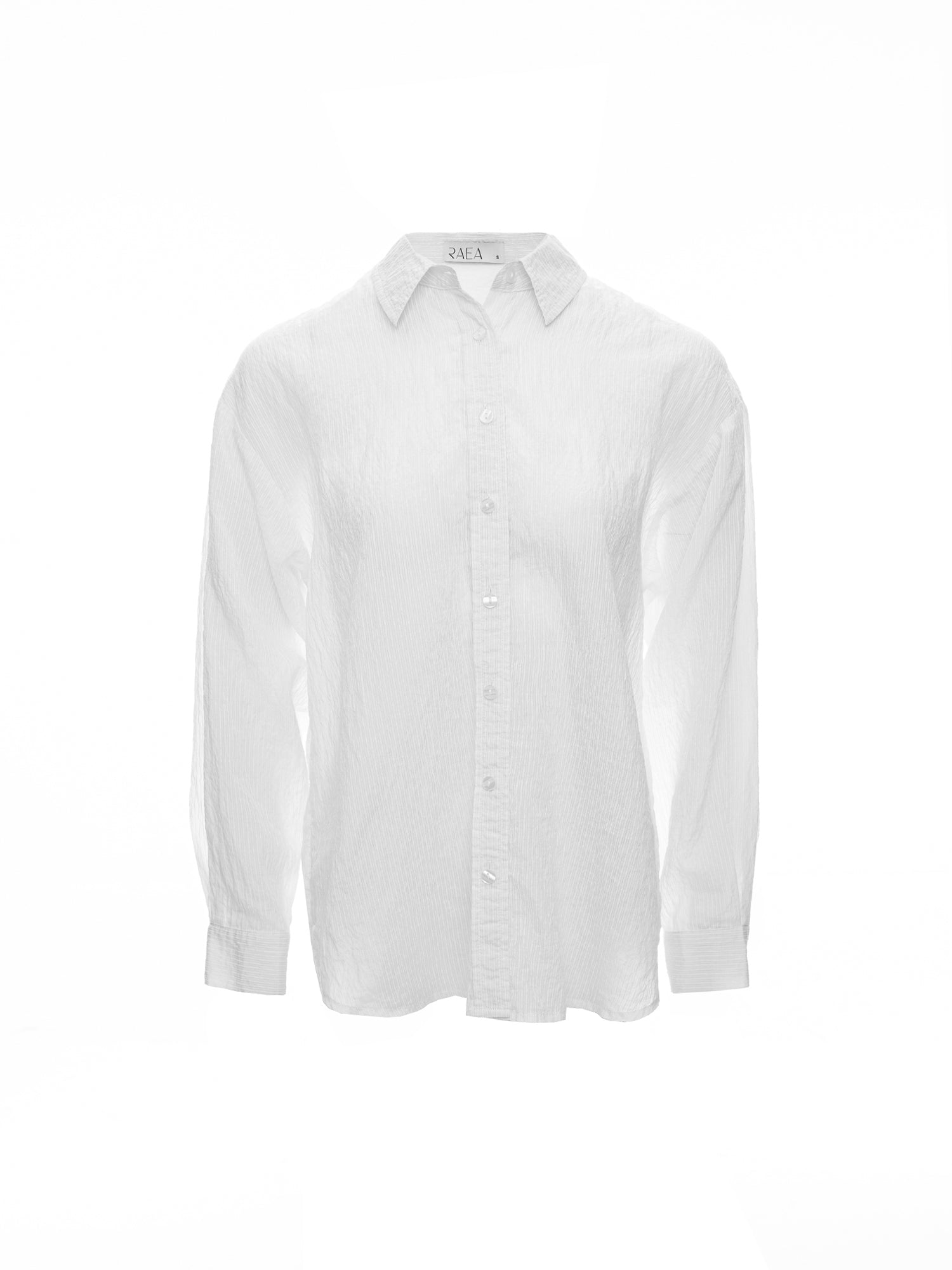 Semi Sheer Button Shirt