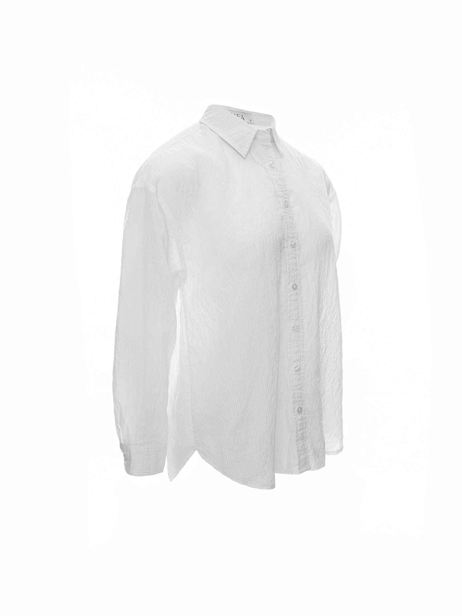 Semi Sheer Button Shirt