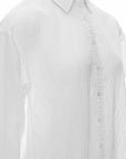Semi Sheer Button Shirt