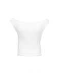 Off Shoulder Ruched Top