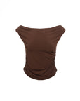 Off Shoulder Ruched Top