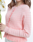Cable-Knit Cardigan