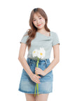 Asymmetric Cutout Top
