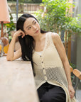 Crochet Long Vest