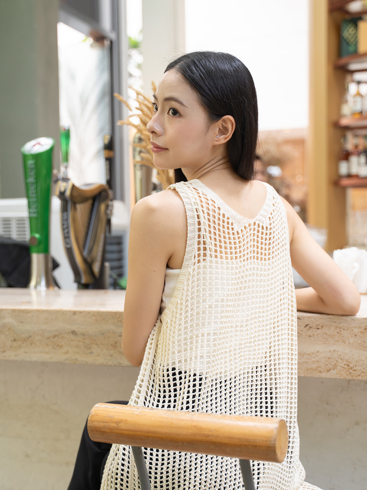 Crochet Long Vest
