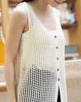 Crochet Long Vest