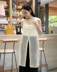 Crochet Long Vest